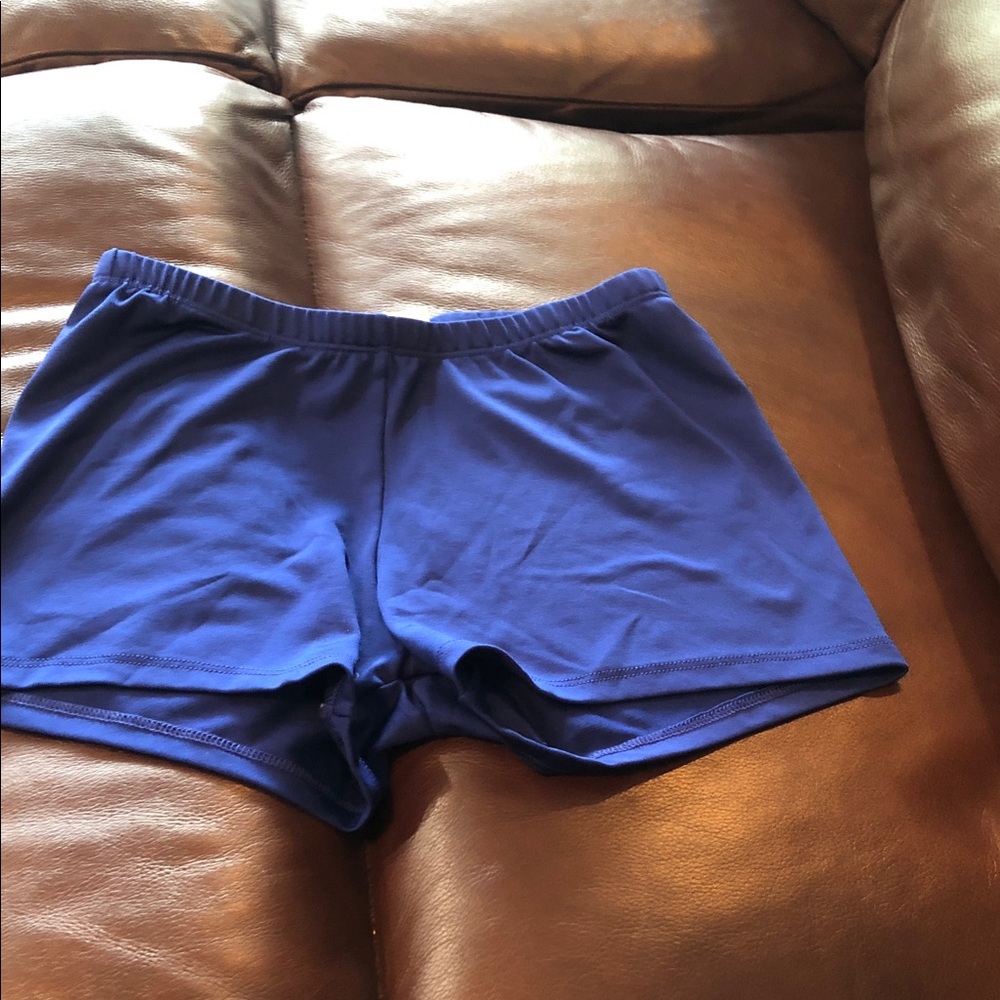 Varsity Royal Blue Women's Athletic Shorts